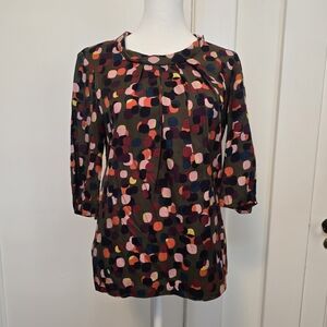 Boden Green Multicolor Women's Top